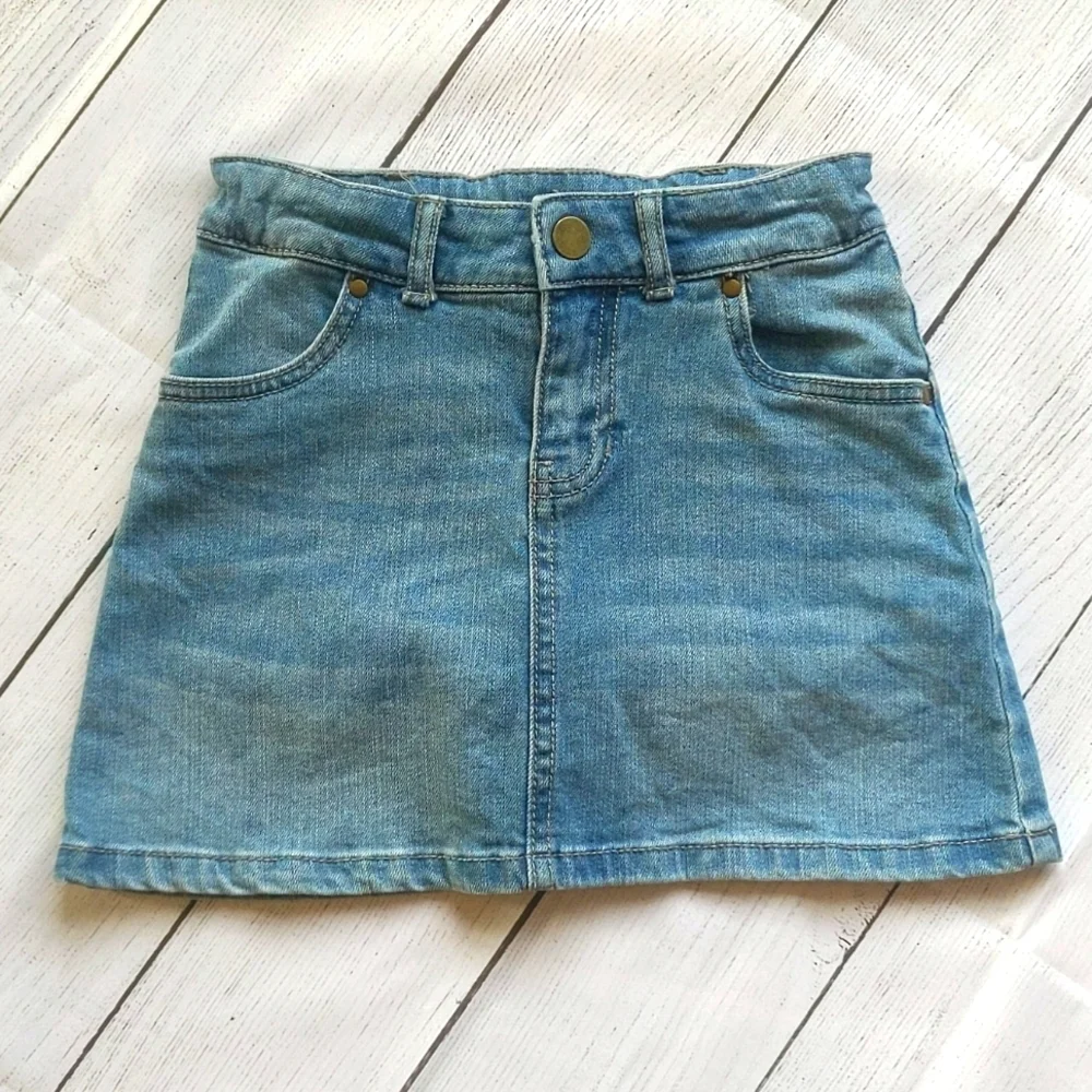NWOT Carter's Denim Skirt - Size 6/6X